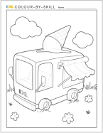 IXL Colour by Skill Truck